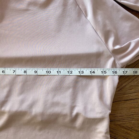 Reebok Classic Athleisure Blush Pink Mini Dress / Long Sleeves Size S - Picture 10 of 15